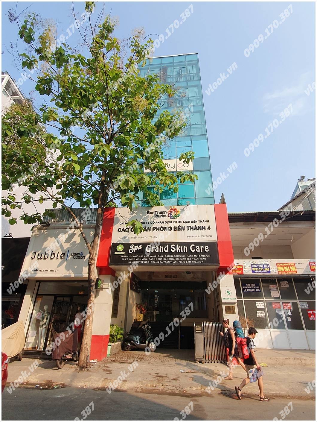 Cao ốc cho thuê văn phòng Bến Thành Tourist Building, Nguyễn Trãi, Quận 1, TPHCM - vlook.vn