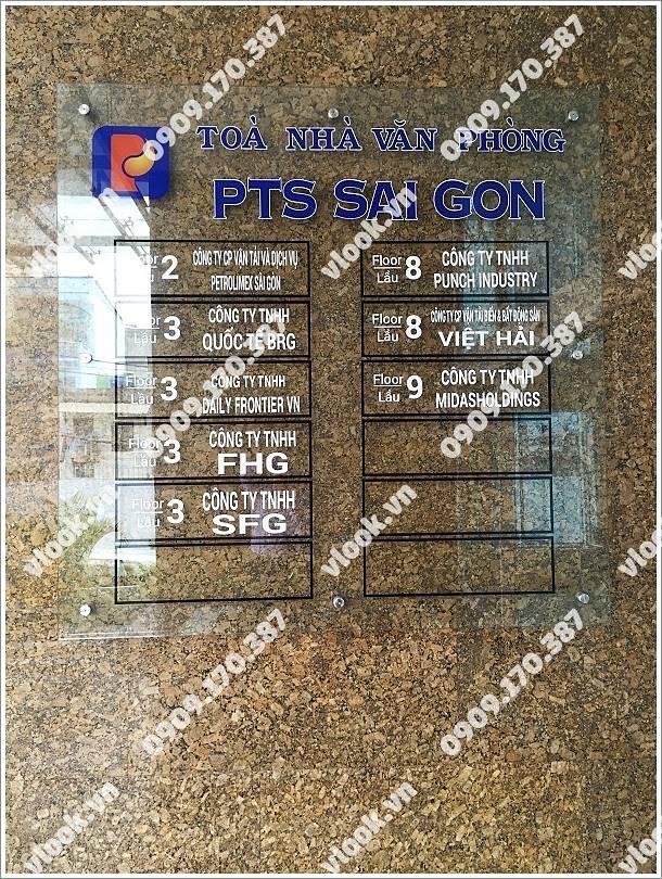 Văn phòng cho thuê giá rẻ PTS Saigon Building, 118 Huỳnh Tấn Phát, Quận 7, TP.HCM - vlook.vn