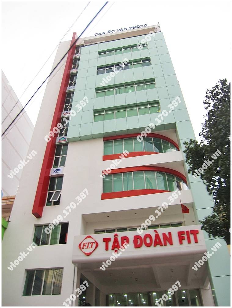 Toàn cảnh văn phòng cho thuê FIT Building Nguyễn Đình Chiểu, Quận 3.