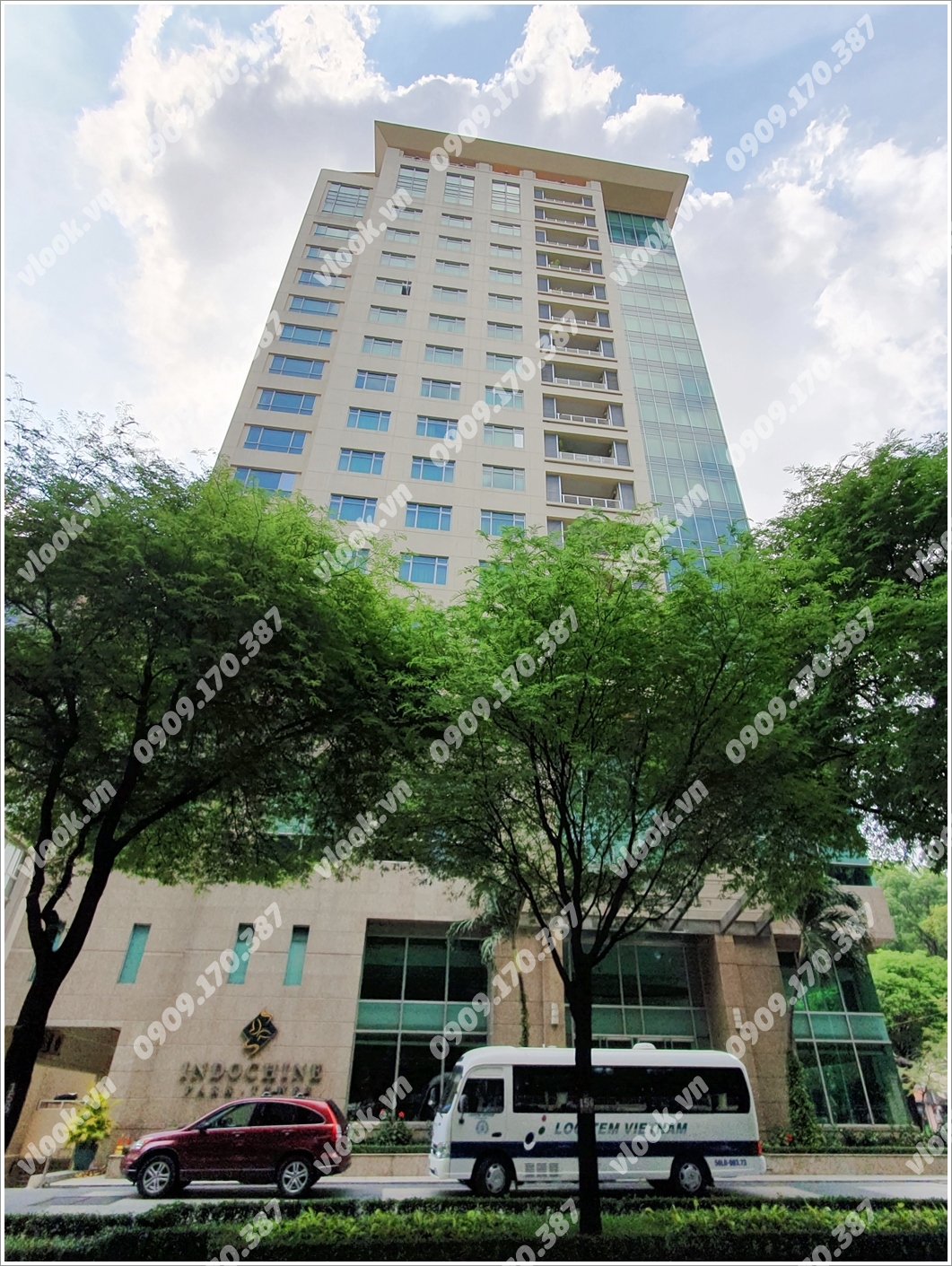 Cao ốc cho thuê văn phòng Indochine Park Tower, Lê Quý Đôn, Quận 3, TPHCM - vlook.vn