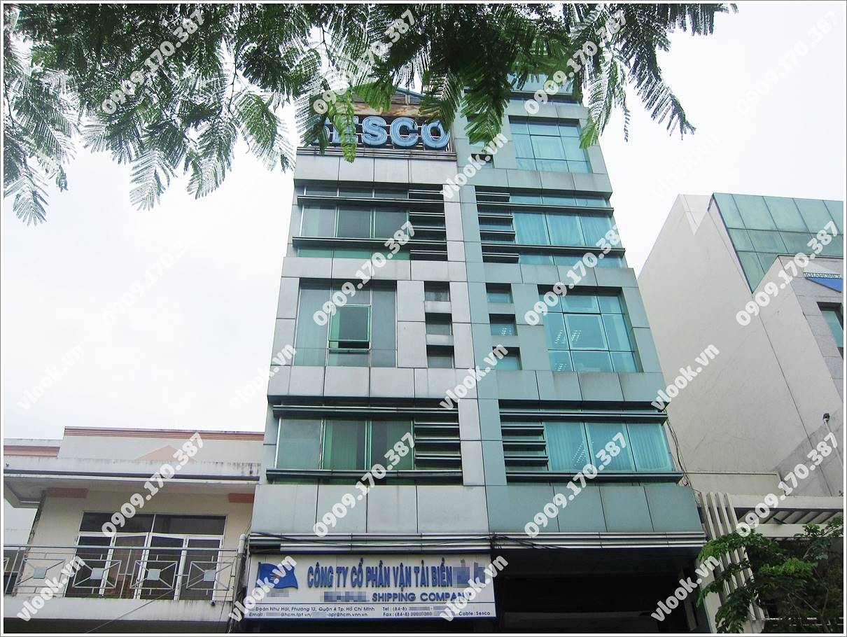 Văn phòng cho thuê Sesco Building, Đoàn Như Hài, Phường 12, Quận 4, TP.HCM - vlook.vn