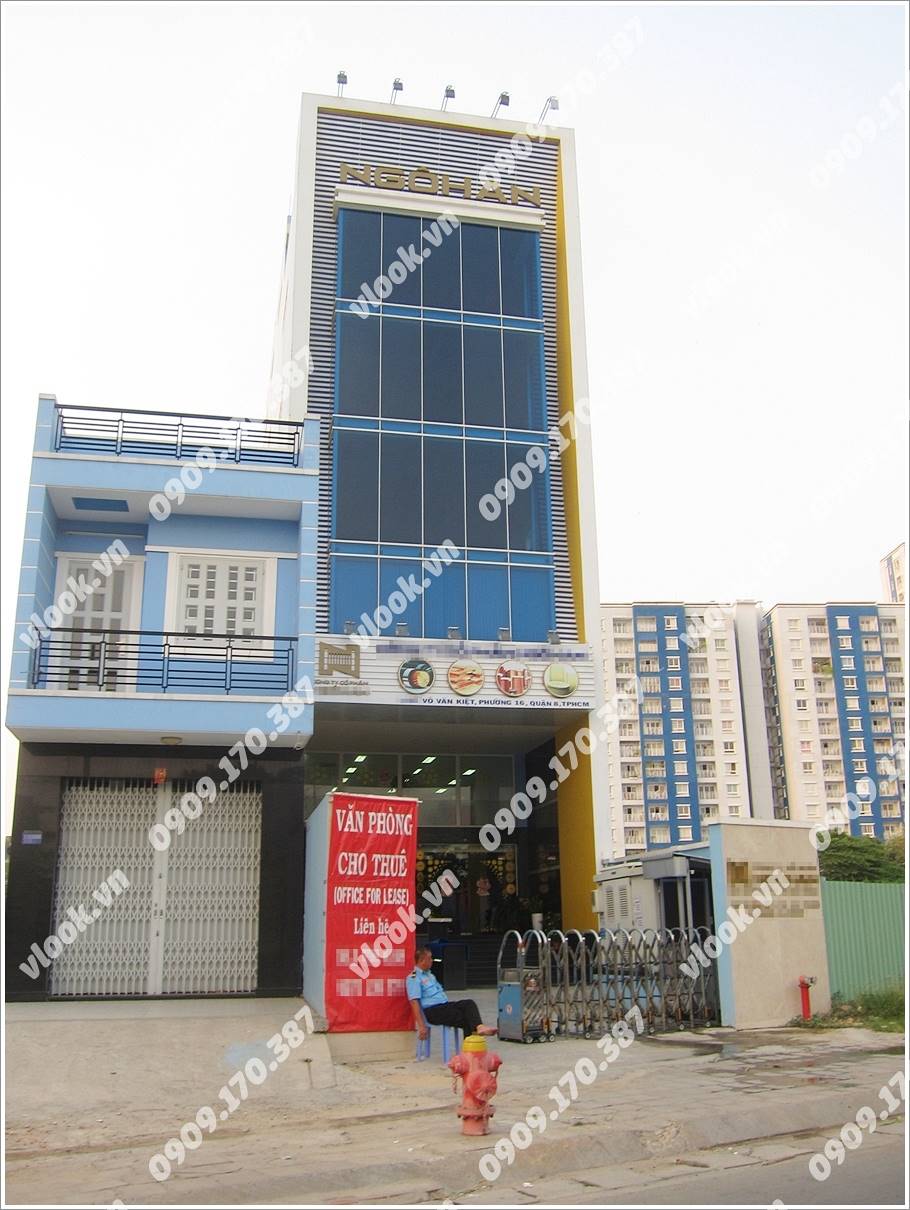Cao ốc cho thuê văn phòng Ngô Han Building, Võ Văn Kiệt, Phường 16, Quận 8, TP.HCM - vlook.vn