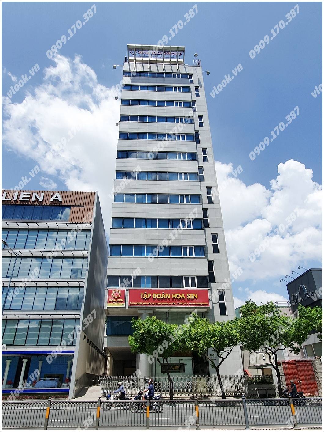 Cao ốc cho thuê văn phòng Sapphire Towẻ, Nguyễn Văn Trỗi, Quận Phú Nhuận, TPHCM - vlook.vn