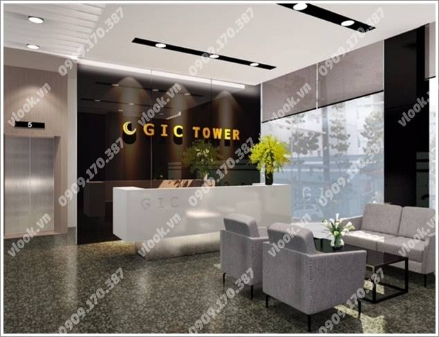 Cao ốc văn phòng cho thuê GIC Building Mạc Đĩnh Chi Phường Đa Kao Quận 1 TP.HCM - vlook.vn