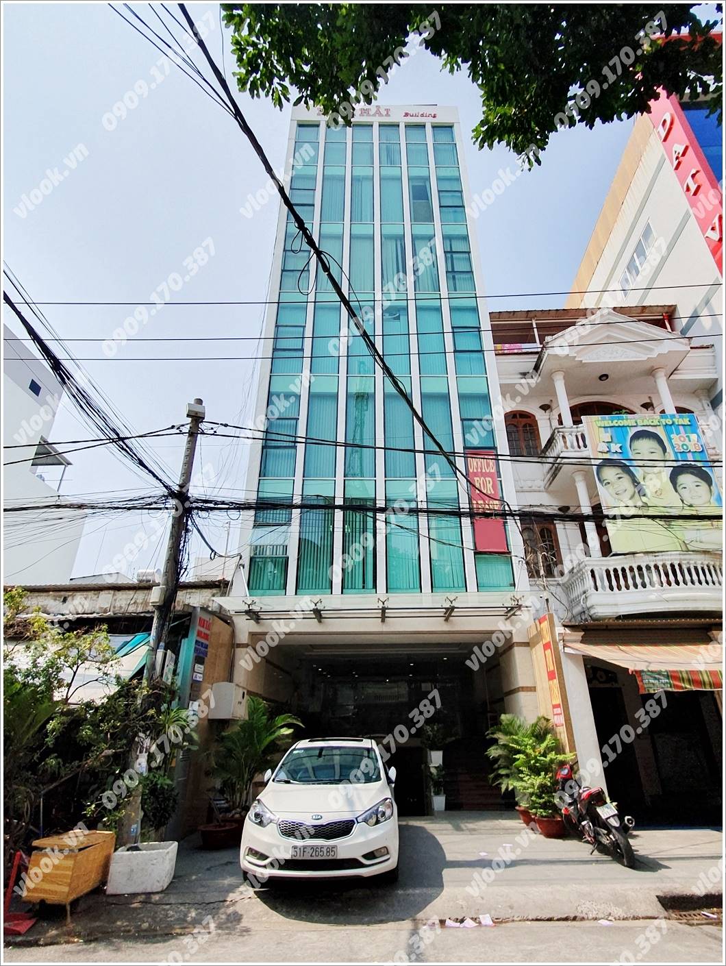 Mặt trước cao ốc cho thuê văn phòng Nam Hải Building, Lê Trung Nghĩa, Quận Tân Bình, TPHCM - vlook.vn