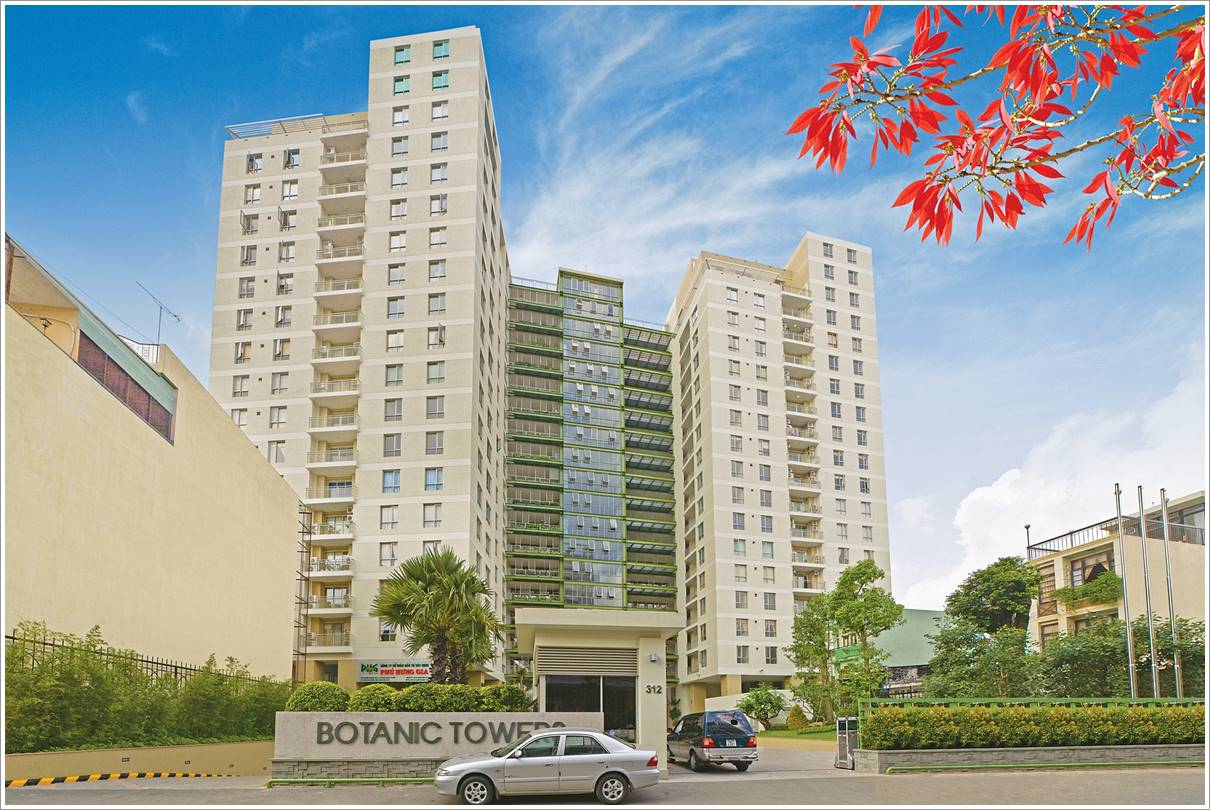 Cao ốc văn phòng cho thuê tòa nhà Botanic Tower, Nguyễn Thượng Hiền, Quận Phú Nhuận, TPHCM - vlook.vn