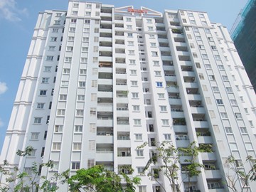 Cao ốc cho thuê văn phòng Orient Apartment Bến vân Đồn Phường 1 Quận 4 TPHCM - vlook.vn
