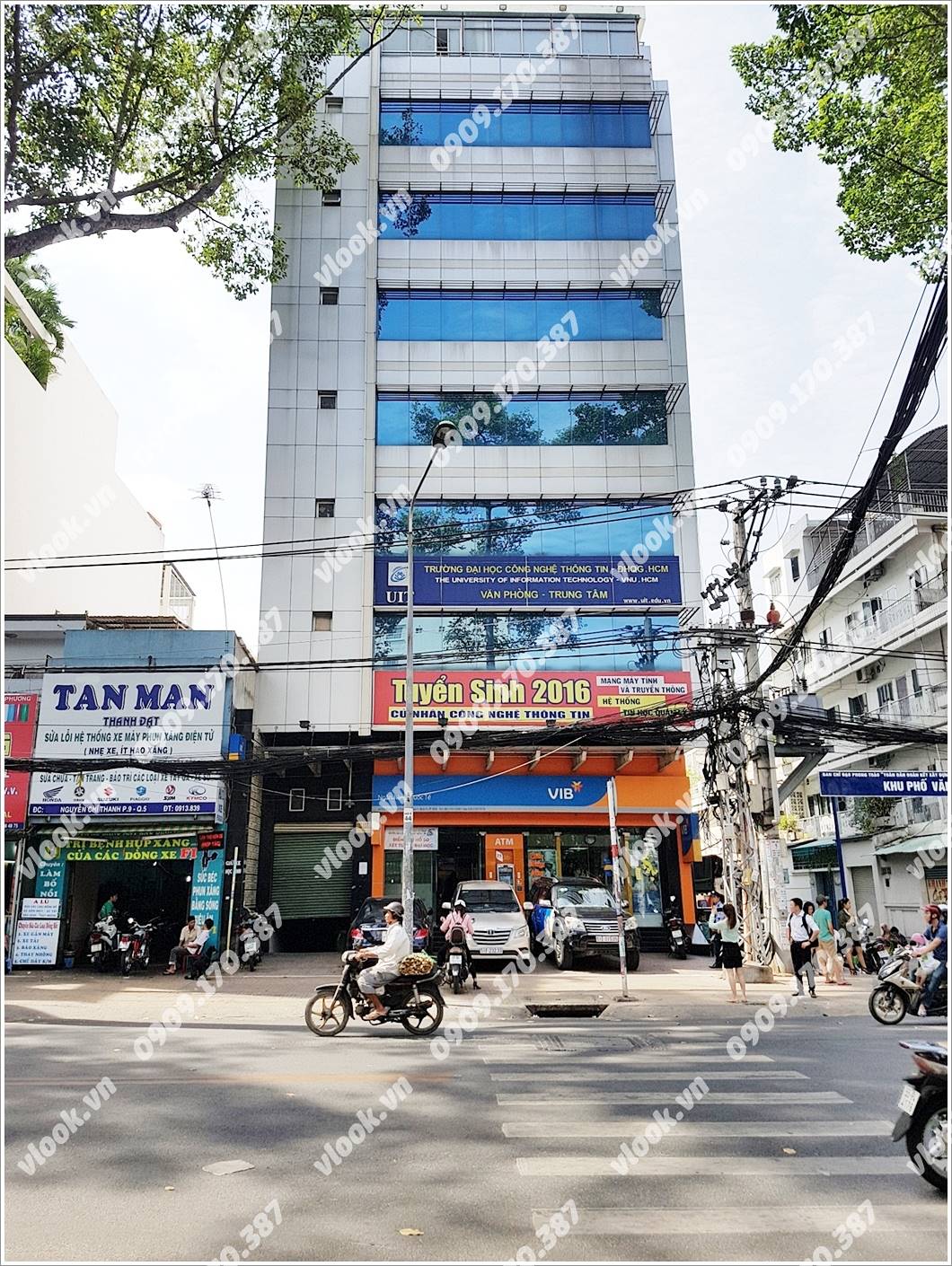 Cao ốc cho thuê văn phòng VI Building Nguyễn Chí Thanh Quận 1 TPHCM - vlook.vn