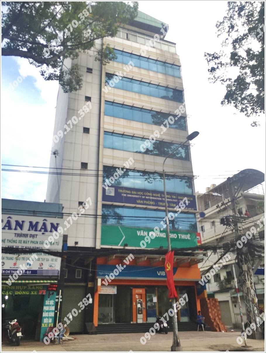Cao ốc cho thuê văn phòng VI Building Nguyễn Chí Thanh Phường 9 Quận 5 TPHCM - vlook.vn