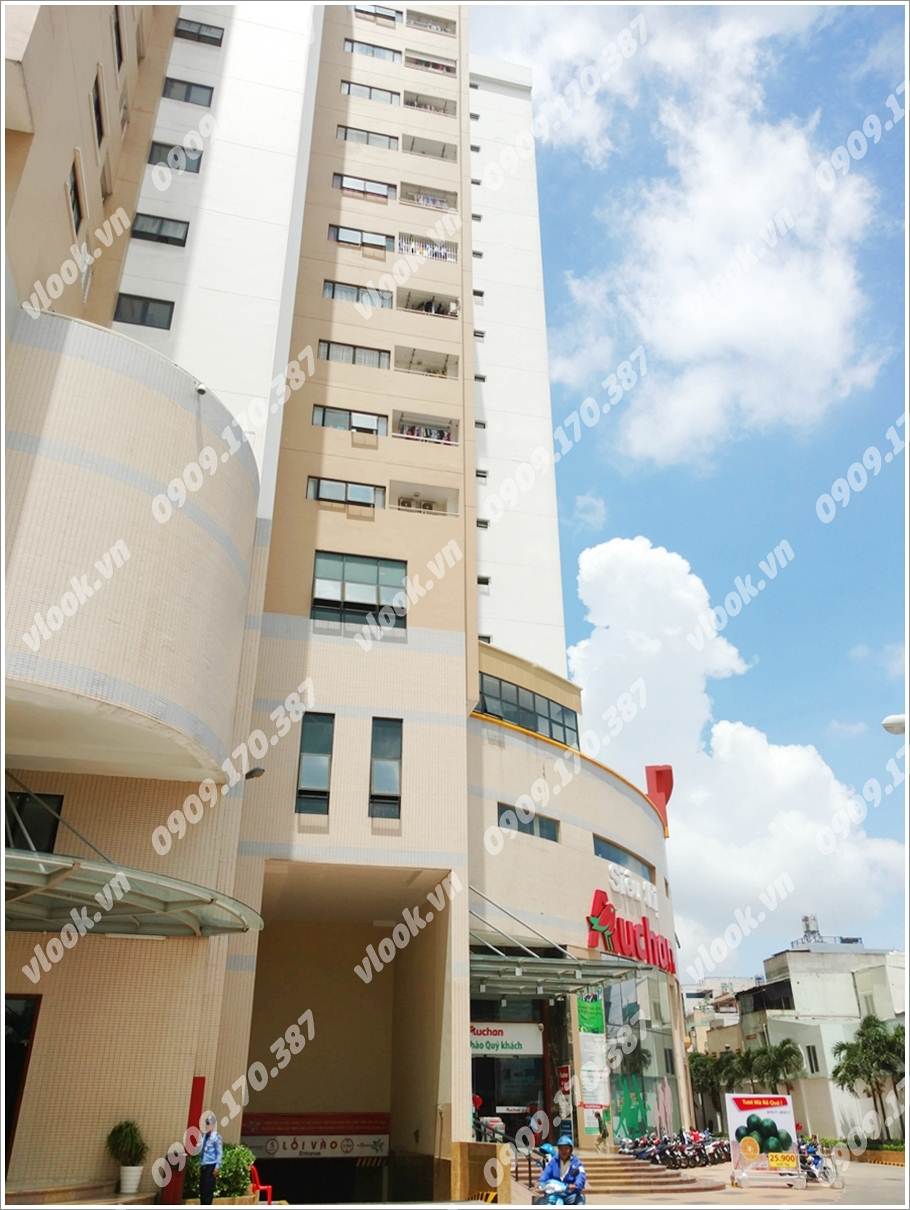 Cao ốc văn phòng cho thuê Đức Khải Building Lạc Long Quân Quận Tân Bình - vlook.vn