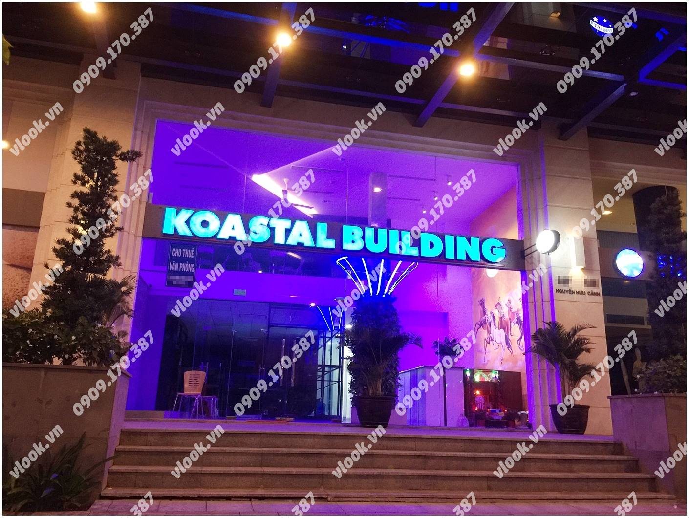 Cao ốc cho thuê văn phòng Koastal Building Nguyễn Hữu Cảnh Quận Bình Thạnh - vlook.vn