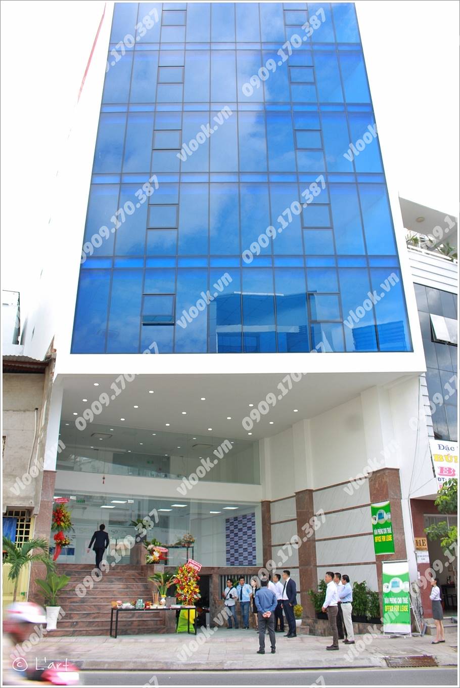 Cao ốc văn phòng cho thuê Sabay Tower, Hồng Hà, Quận Tân Bình, TPHCM - vlook.vn