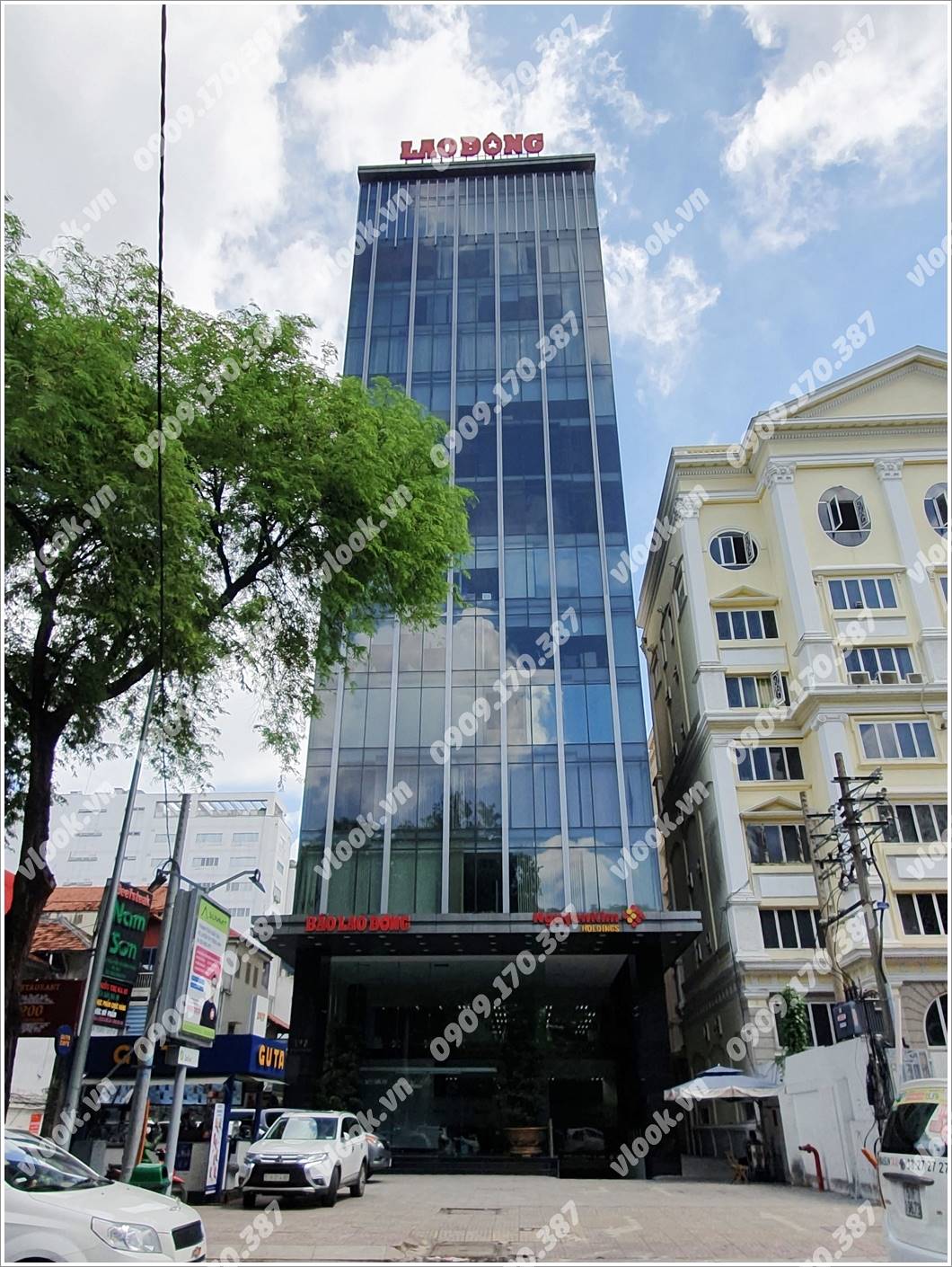 Cao ốc cho thuê văn phòng Báo Lao Động Building, Nguyễn Thị Minh Khai, Quận 3, TPHCM - vlook.vn