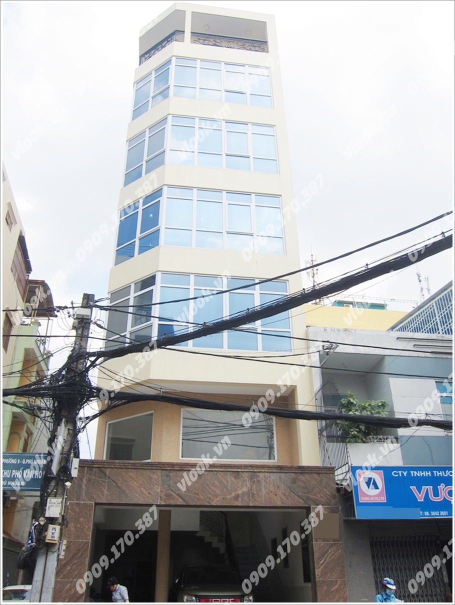 Cao ốc cho thuê văn phòng tòa nhà HVH Building, Hồ Văn Huê, Quận Phú Nhuận, TPHCM - vlook.vn