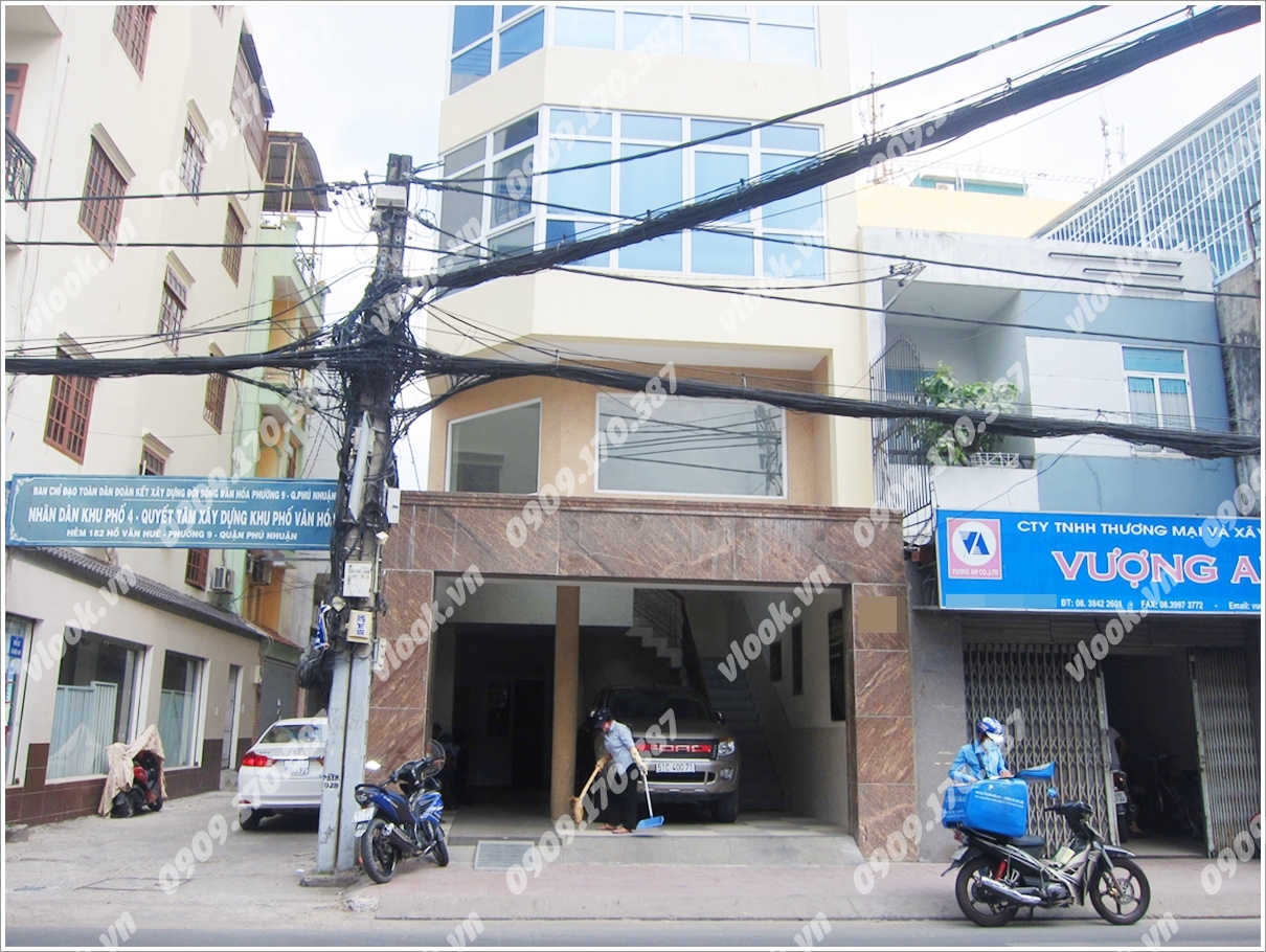 Cao ốc cho thuê văn phòng tòa nhà HVH Building, Hồ Văn Huê, Quận Phú Nhuận, TPHCM - vlook.vn