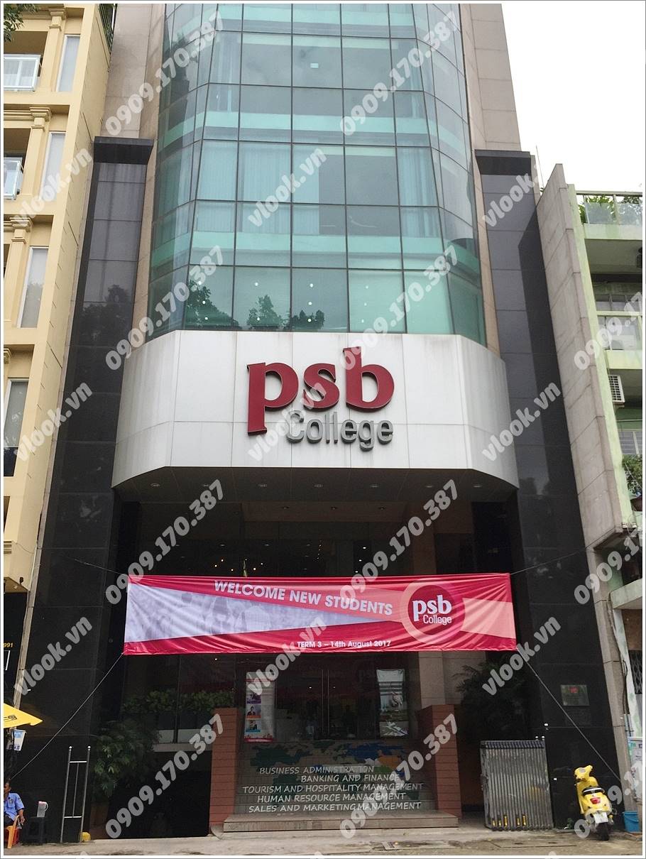 Cao ốc văn phòng cho thuê PSB, Lê Lai, Quận 1, TP.HCM - vlook.vn
