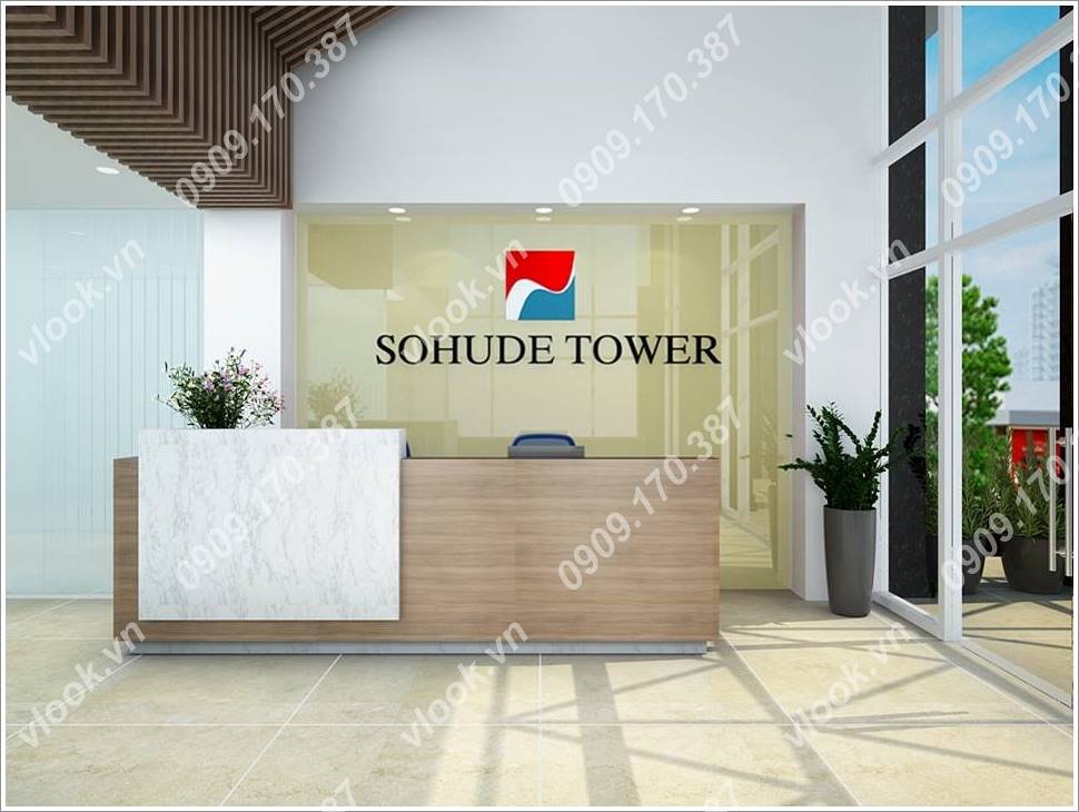 cao ốc văn phòng cho thuê SoHude Tower, Nguyễn Trọng Tuyển, Quận Phú Nhuận - vlook.vn