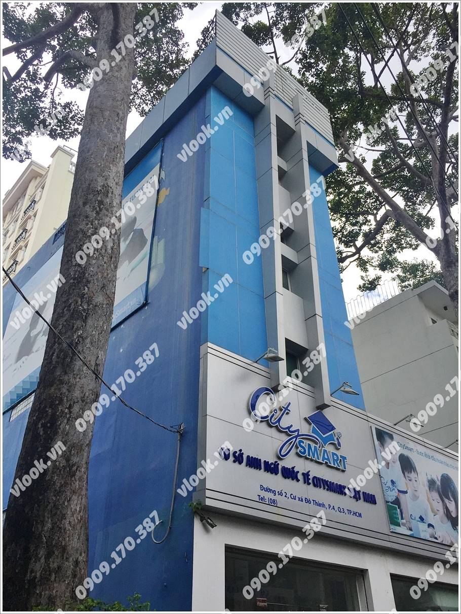 Cao ốc văn phòng cho thuê City Smart Building, Đường số 2, Cư xá Đô Thành, Quận 3, TP.HCM - vlook.vn
