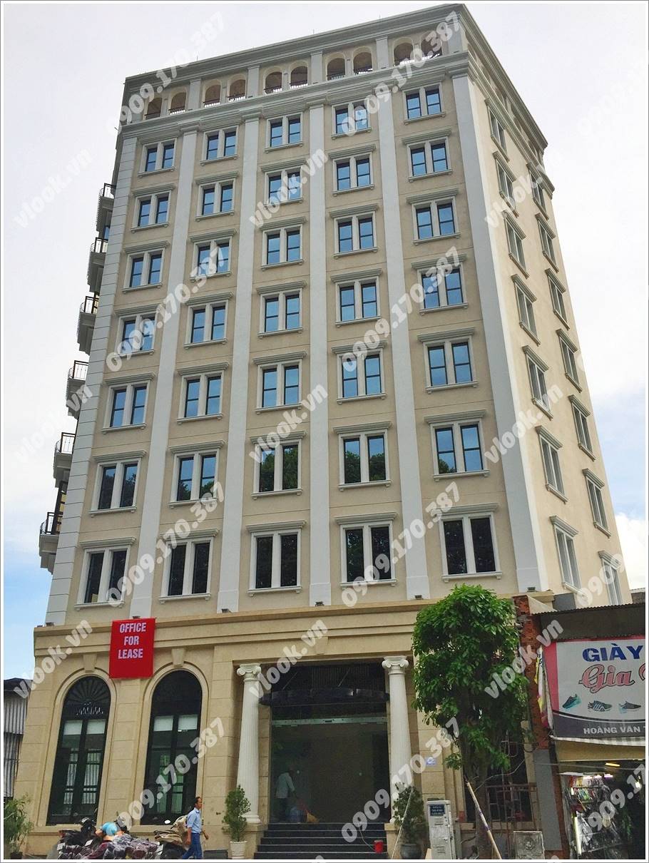 Cao ốc văn phòng cho thuê Hasamo Building, Hoàng Văn Thụ, Quận Tân Bình, TPHCM - vlook.vn