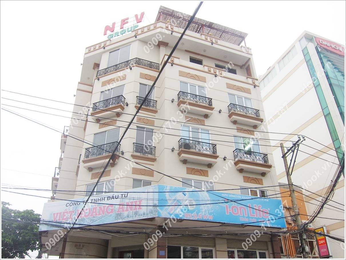 Cao ốc cho thuê văn phòng NFV Building, Hoàng Việt, Quận Tân Bình, TPHCM - vlook.vn