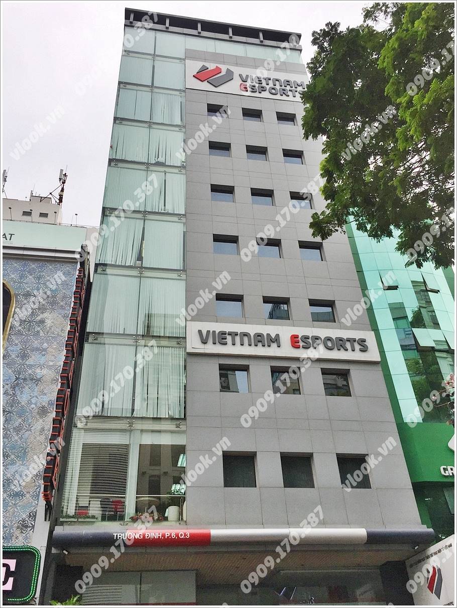 Cao ốc văn phòng cho thuê Vietnam Esports Building, Trương Định, Quận 3, TPHCM - vlook.vn