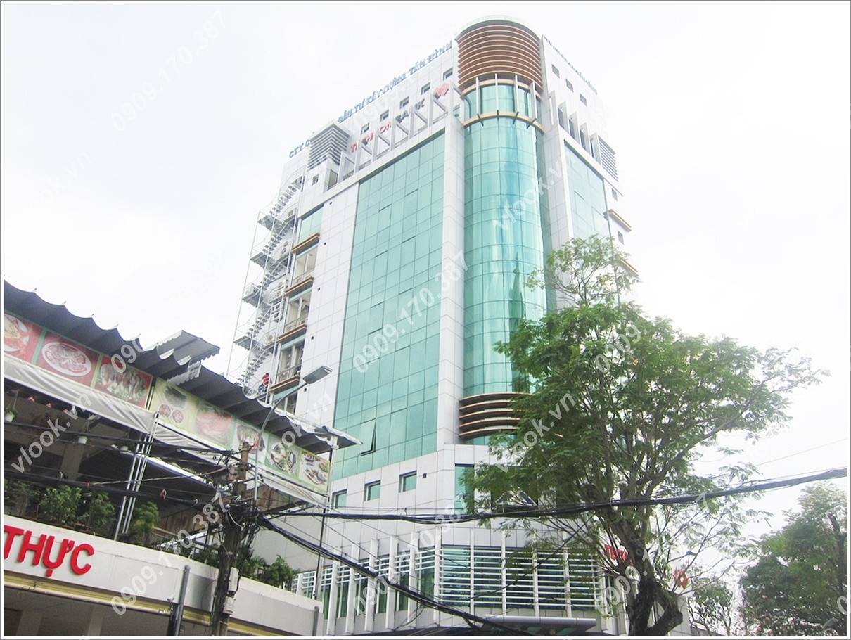 Cao ốc cho thuê văn phòng Cao ốc R.I.C, Hoàng Việt, Quận Tân Bình, TPHCM - vlook.vn