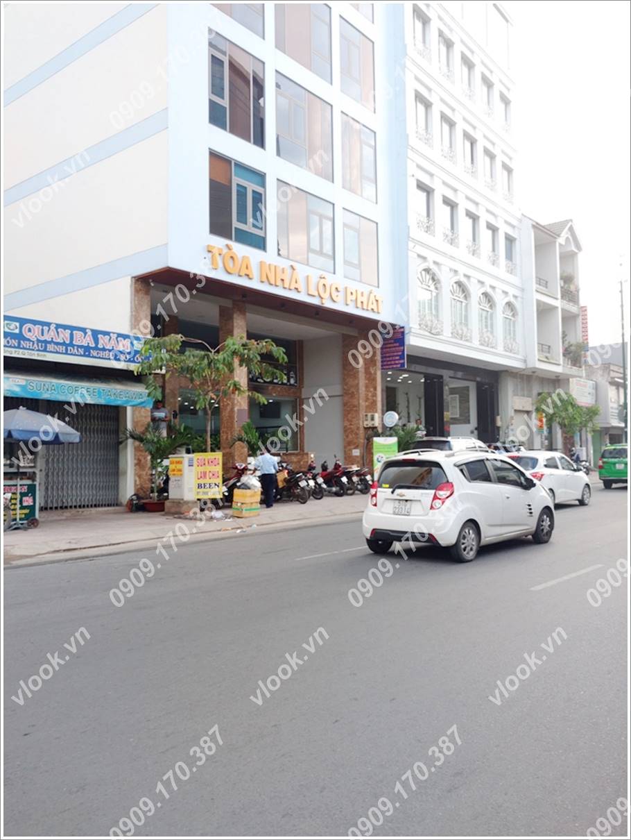 Cao ốc cho thuê văn phòng Lộc Phát Building, Bạch Đằng, Quận Tân Bình, TPHCM - vlook.vn