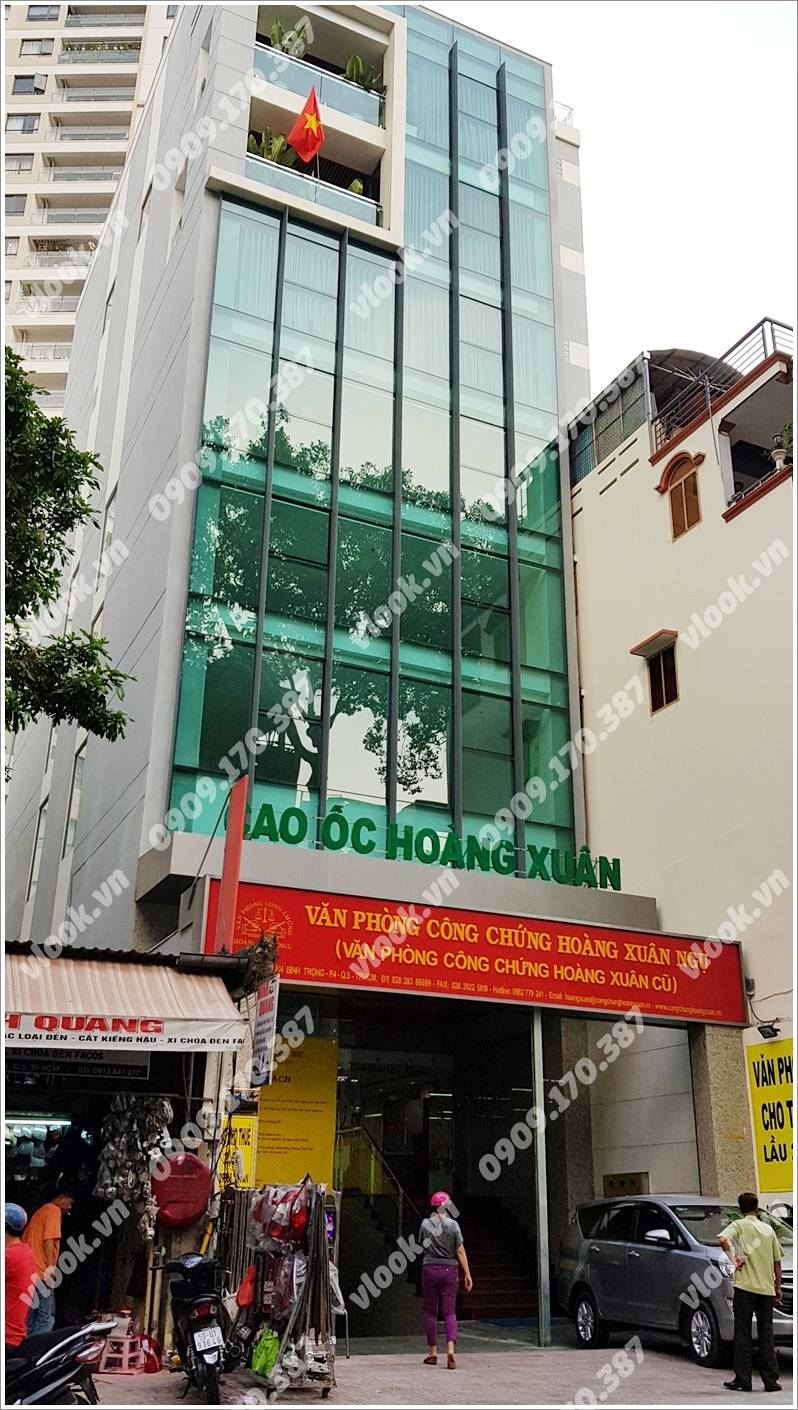 Cao ốc cho thuê văn phòng Cao ốc Hoàng Xuân, Trần Bình Trọng, Quận 5, TPHCM - vlook.vn