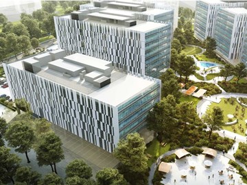 Cao ốc cho thuê văn phòng OneHub Saigon Tower, Đường D1, Quận 9, TPHCM - vlook.vn