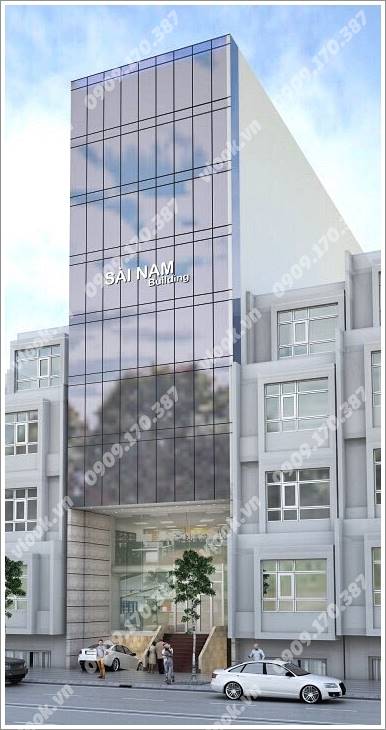 Cao ốc cho thuê văn phòng Sài Nam Building, Trần Văn Dư, Quận Tân Bình, TPHCM - vlook.vn