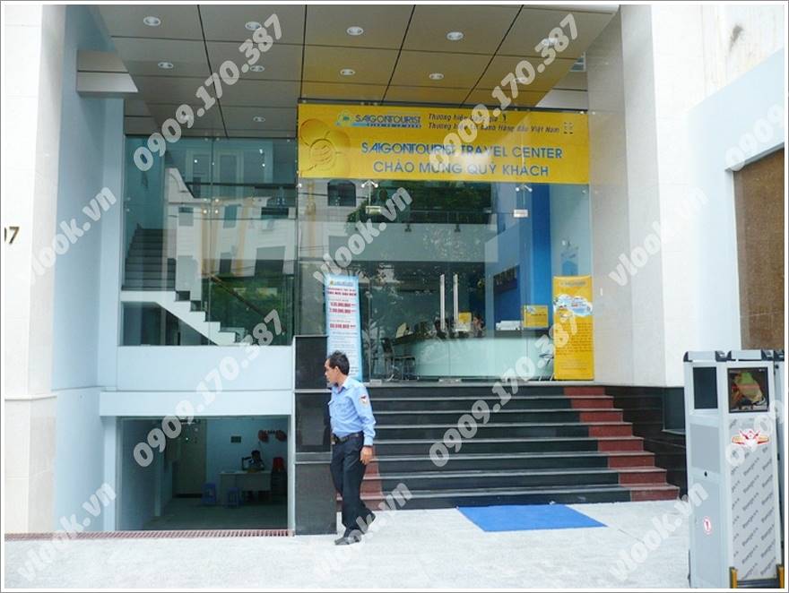 Cao ốc cho thuê văn phòng Saigon Tourist Building, Nguyễn Trãi, Quận 5, TPHCM - vlook.vn