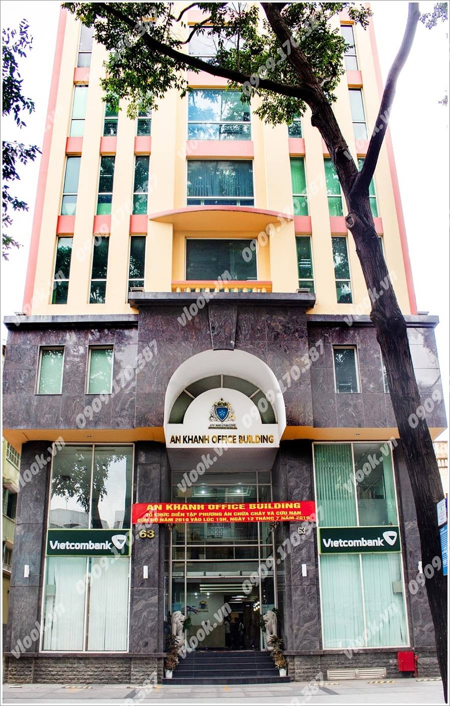 Văn phòng cho thuê An Khánh Office Buiding, Phạm Ngọc Thạch, Quận 3 - vlook.vn