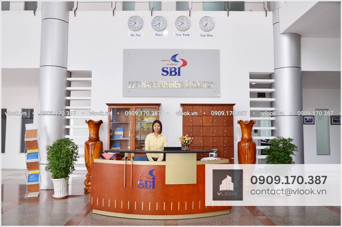 SBI Building - Software Business Incubation Center - Văn phòng cho thuê khu công viên phần mềm Quang Trung Quận 12, TP.HCM - vlook.vn