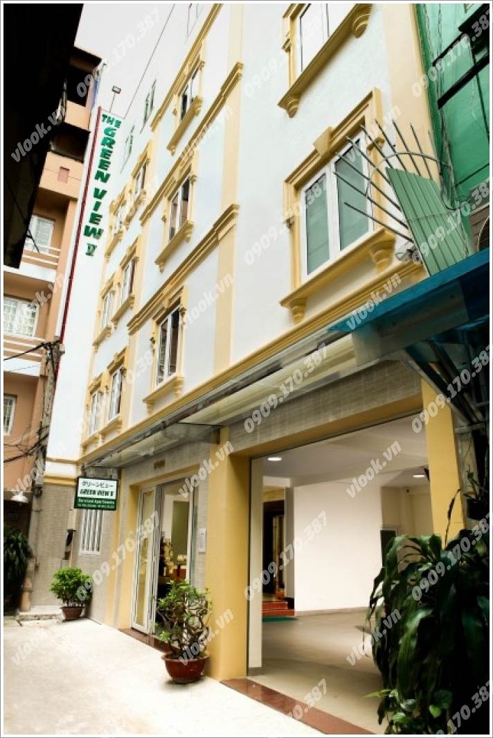 Cao ốc cho thuê văn phòng Green View V Building, Nguyễn Thị Minh Khai, Quận 1, TPHCM - vlook.vn