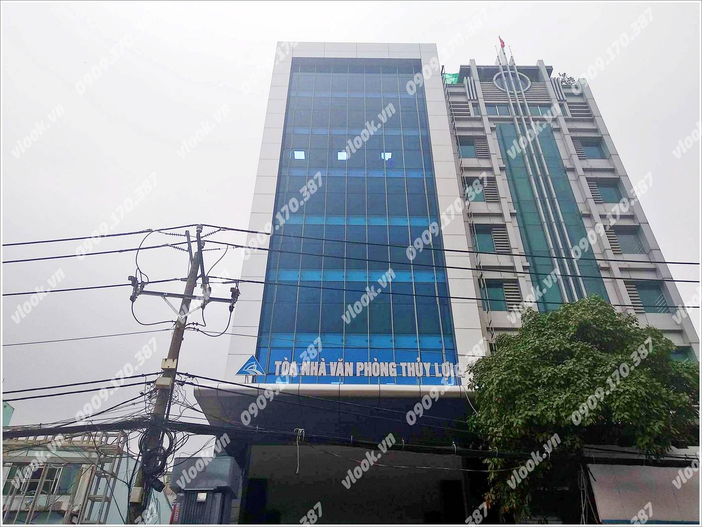 Cao ốc cho thuê văn phòng Thủy Lợi 4 Building, Nguyễn Xí, Quận Bình Thạnh, TPHCM - vlook.vn