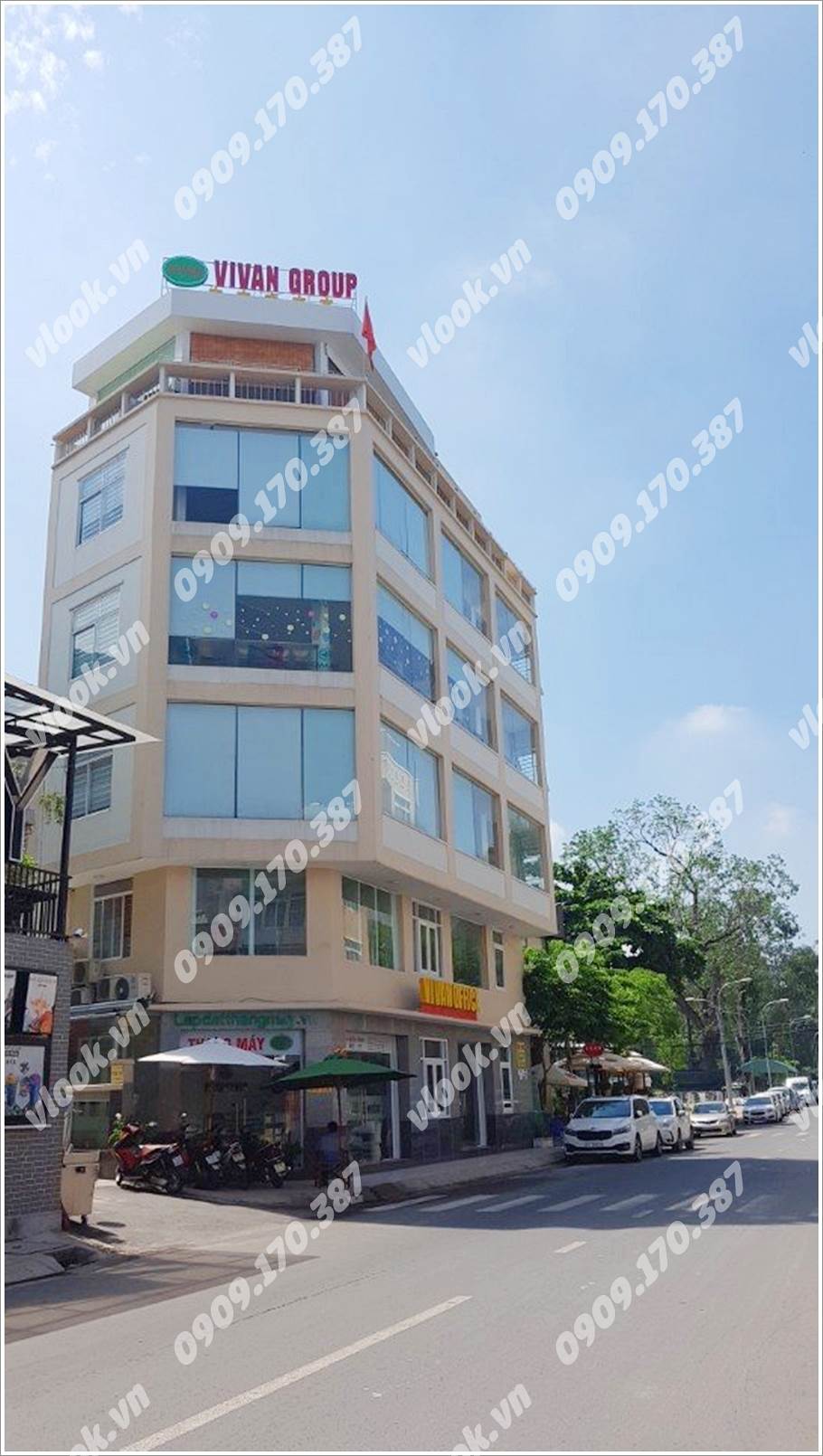 Cao ốc cho thuê văn phòng Vivan Office, Đặng Văn Sâm, Quận Tân Bình, TPHCM - vlook.vn