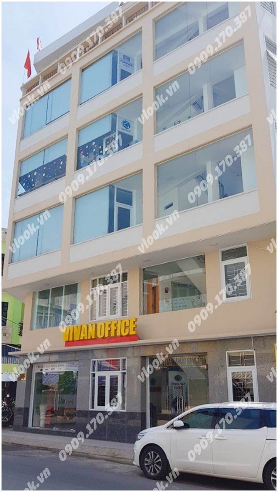 Cao ốc cho thuê văn phòng Vivan Office, Đặng Văn Sâm, Quận Tân Bình, TPHCM - vlook.vn