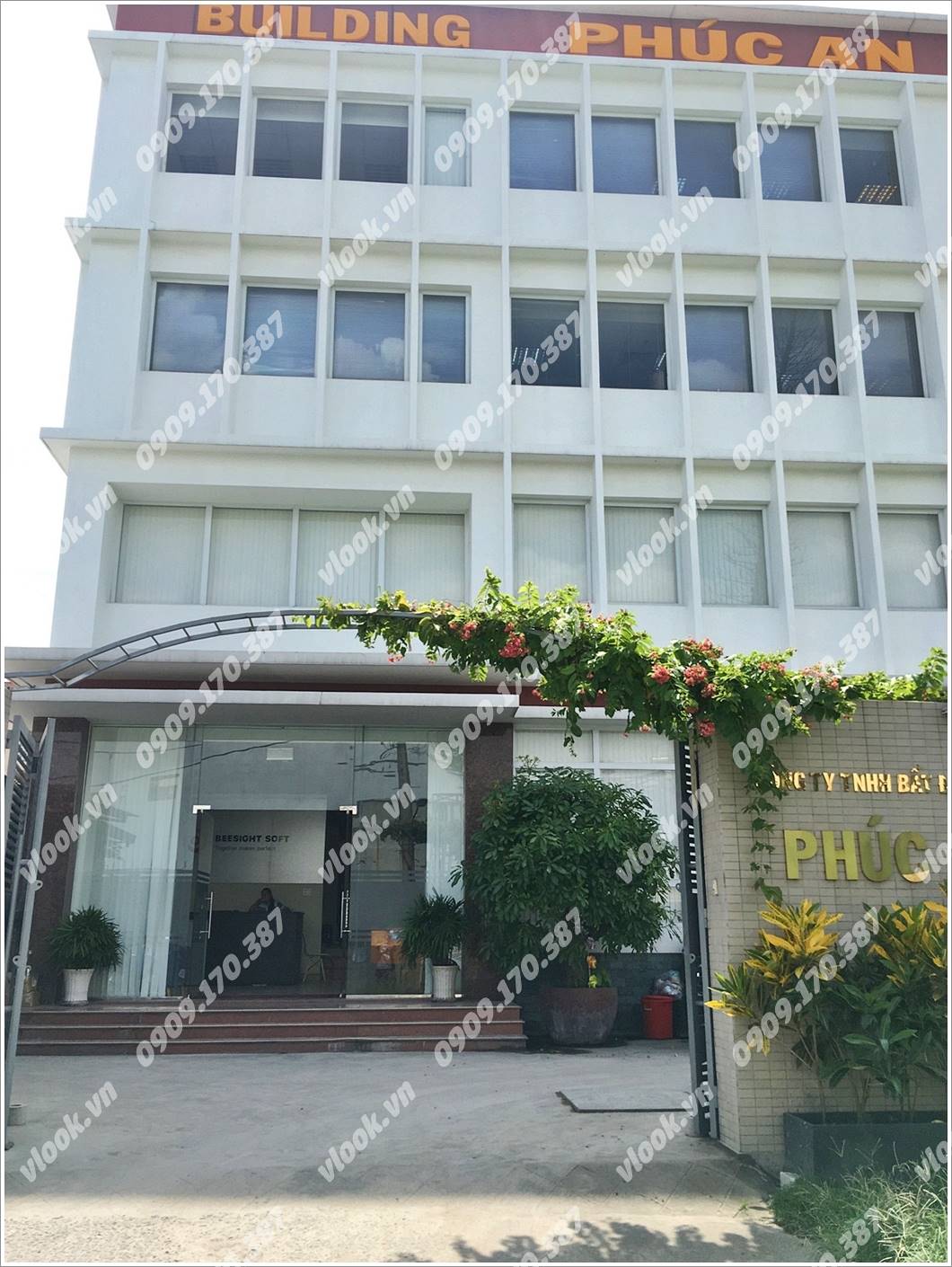 Cao ốc văn phòng cho thuê Phúc An Building, Trường Chinh, Quận Tân Bình, TPHCM - vlook.vn
