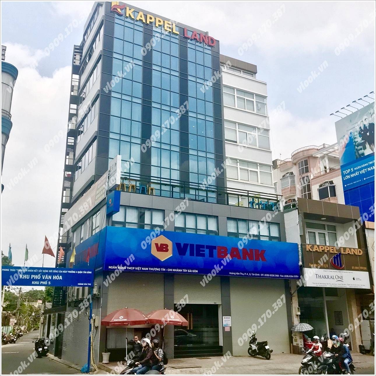 Cao ốc văn phòng cho thuê Kappel S Building, Hoàng Văn Thụ Quận Phú Nhuận TP.HCM - vlook.vn