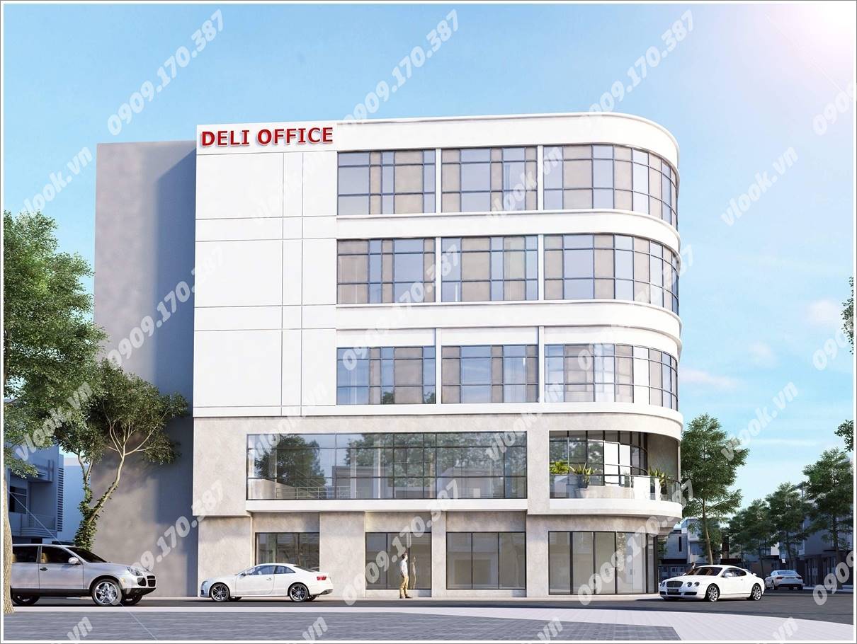 Cao ốc cho thuê văn phòng Deli Office Hoàng Văn Thụ, Quận Phú Nhuận, TPHCM - vlook.vn