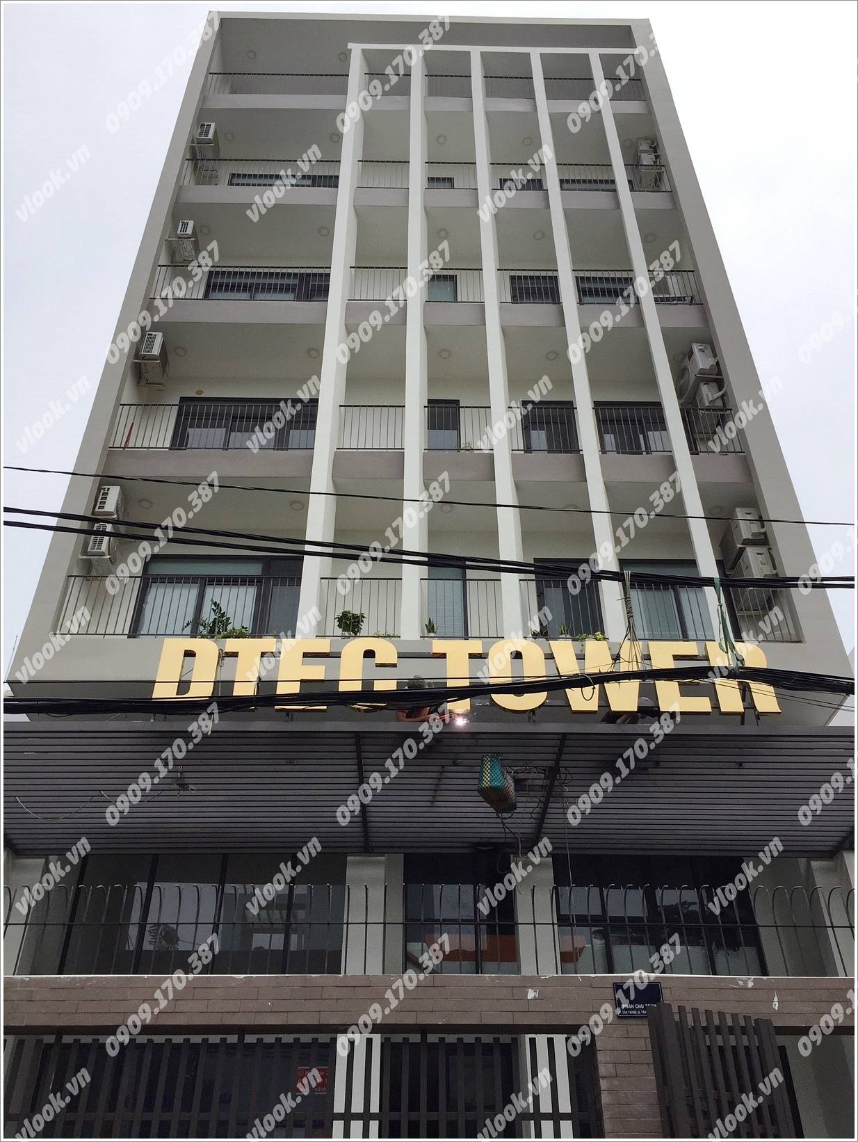 Cao ốc cho thuê văn phòng Dtec Building Phan Chu Trinh Quận Tân Phú - vlook.vn