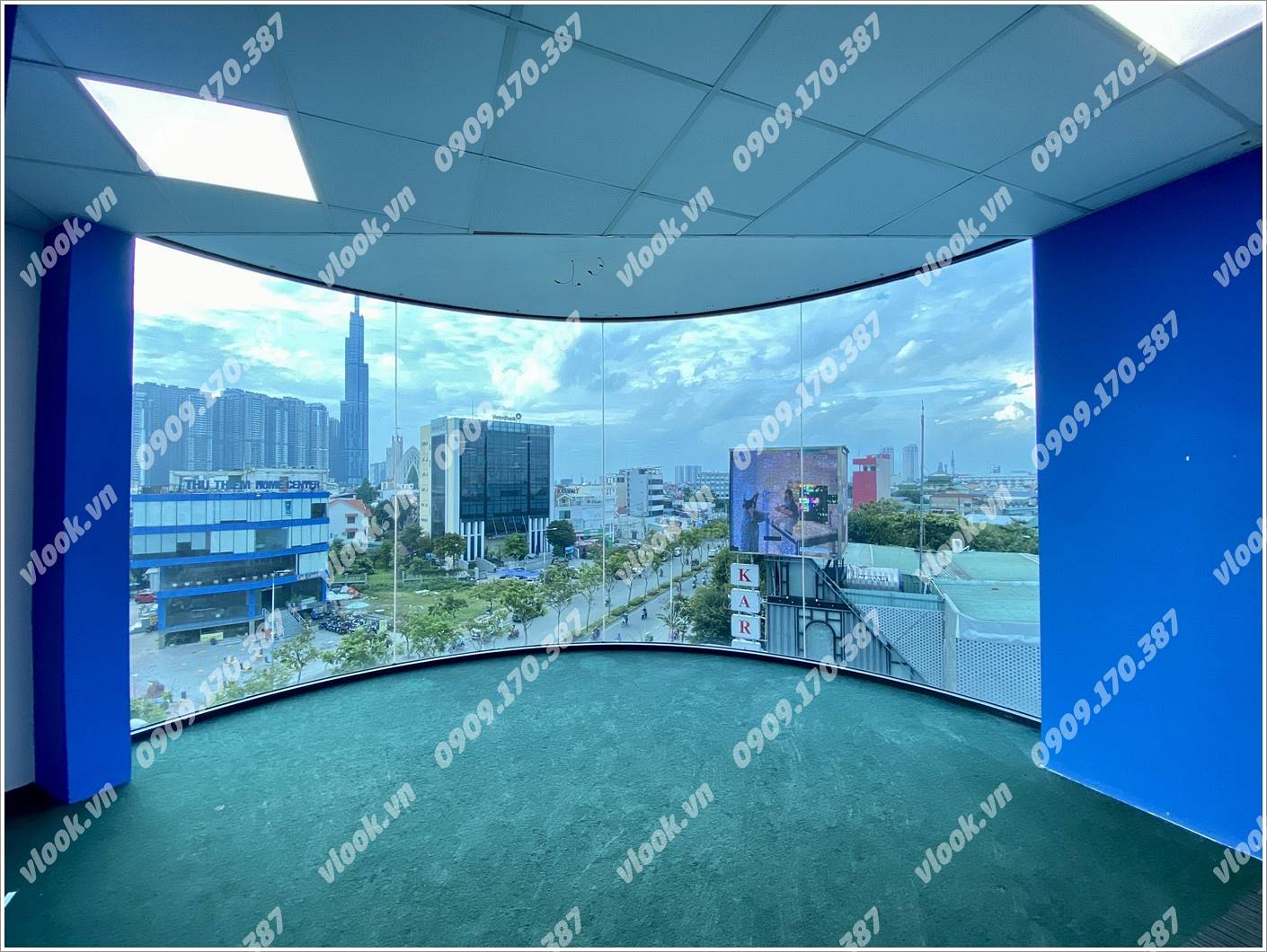 Cao ốc văn phòng cho thuê toà nhà HQ Tower, Trần Não, Quận 2, TPHCM - vlook.vn