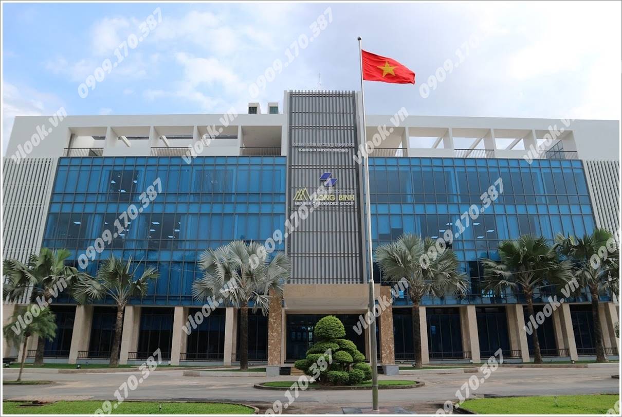 Cao ốc cho thuê văn phòng Sonadezi Tower 2, Đường 3A, KCN Biên Hòa, Đồng Nai - vlook.vn