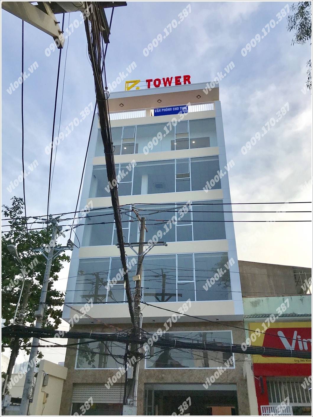 Cao ốc cho thuê văn phòng Tài Vượng Tower, Quận Bình Thạnh, TPHCM - vlook.vn
