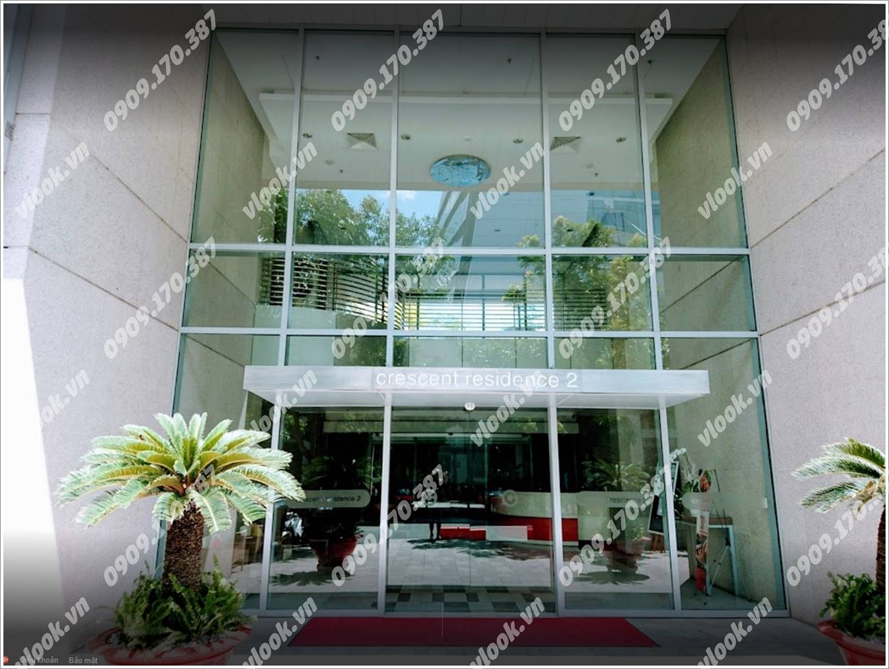 Cao ốc cho thuê văn phòng Crescent Residence 2, Tôn Dật Tiên, Quận 7, TPHCM - vlook.vn
