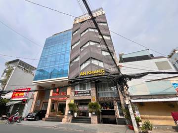 Mặt trước cao ốc cho thuê văn phòng M&T Building, Nguyễn Hữu Cảnh, Quận Bình Thạnh, TPHCM - vlook.vn