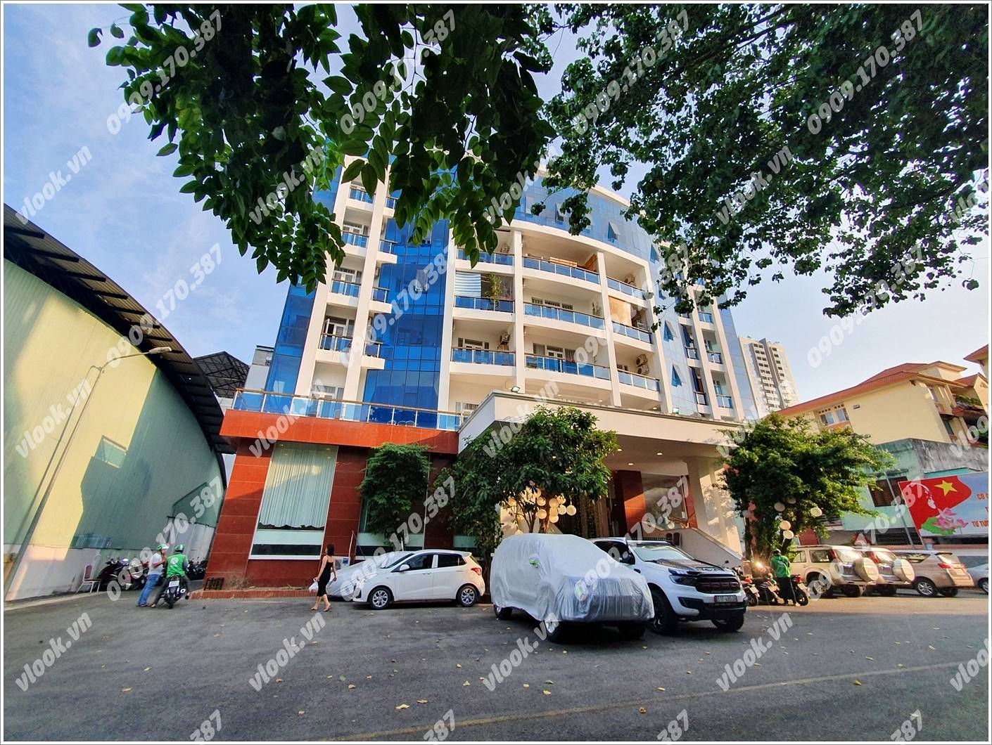 Cao ốc cho thuê văn phòng Thoáng Việt Building, Thành Thái, Quận 10, TPHCM - vlook.vn