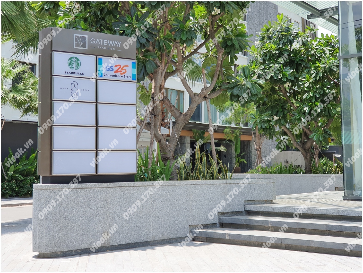 Cao ốc cho thuê văn phòng Gateway Thảo Điền, Lê Thước, Quận 2, TPHCM - vlook.vn