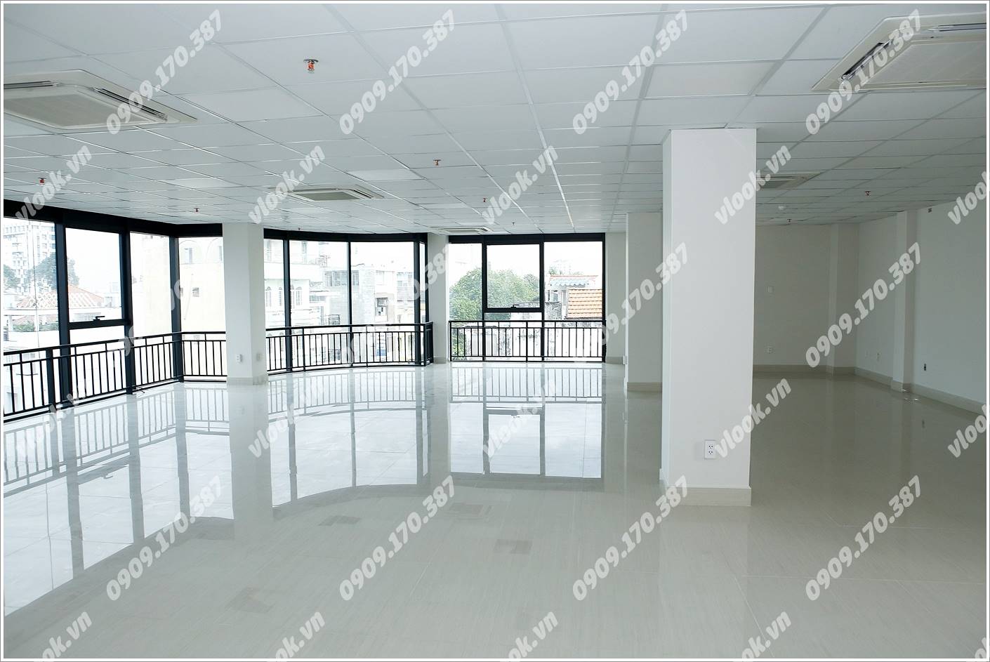 Cao ốc cho thuê văn phòng MHPC Building, Nguyễn Huy Lượng, Quận Bình Thạnh, TPHCM - vlook.vn