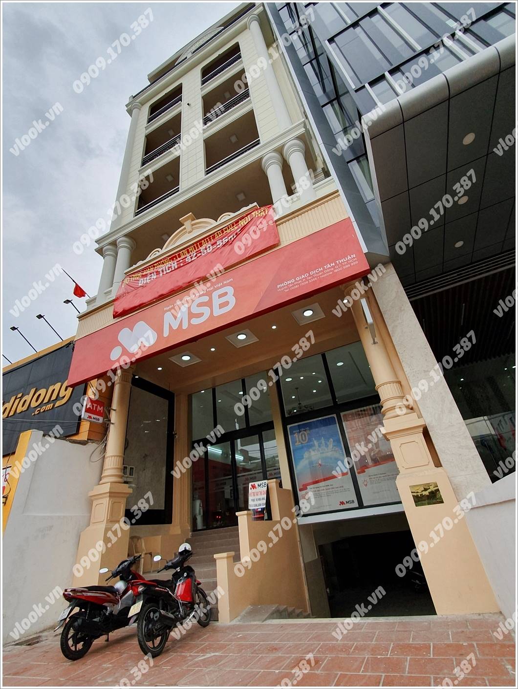Cao ốc cho thuê văn phòng MSB Building, Huỳnh Tấn Phát, Quận 7, TPHCM - vlook.vn